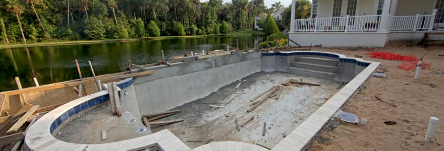 construire une piscine